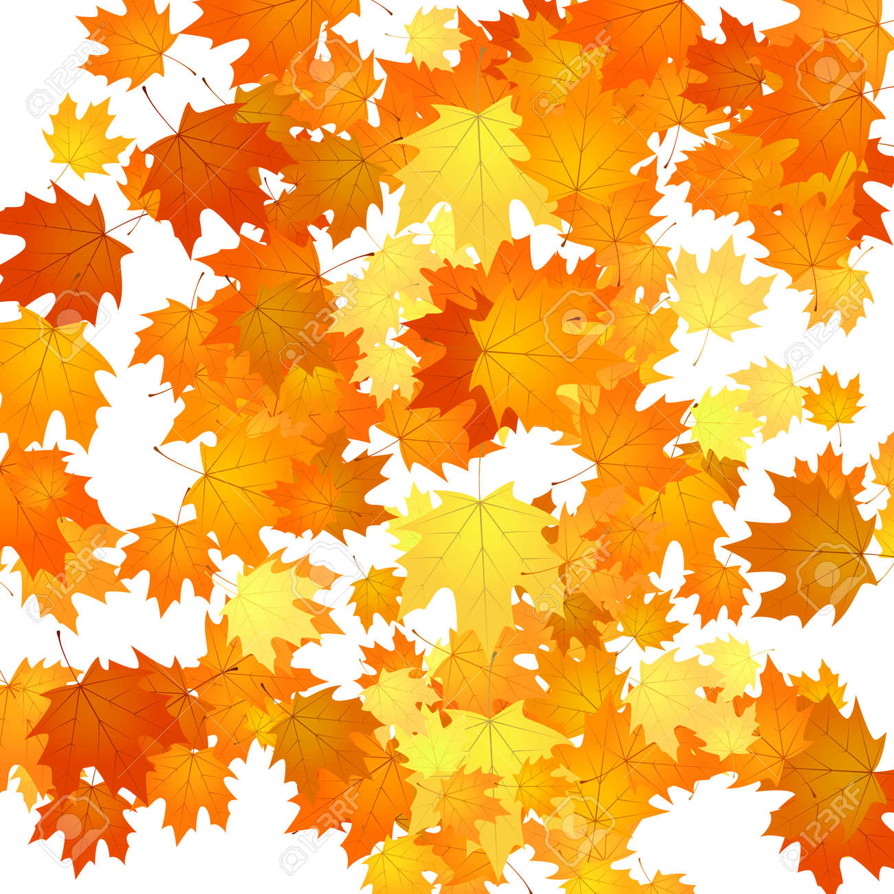 Nature Floral Background Foliage Autumn Backdrop Illustration Royalty Free Cliparts Vectors And Stock Illustration Image