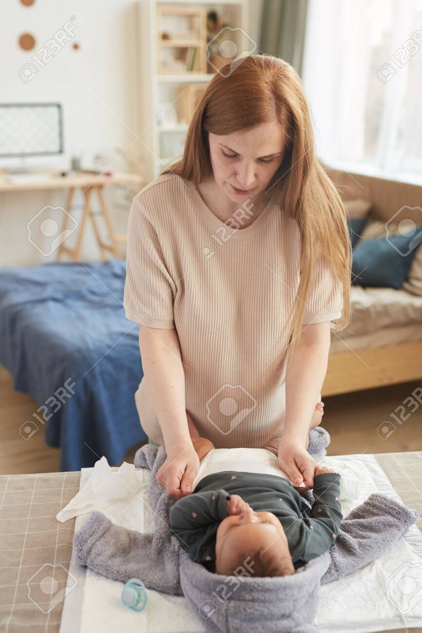 vertical changing table