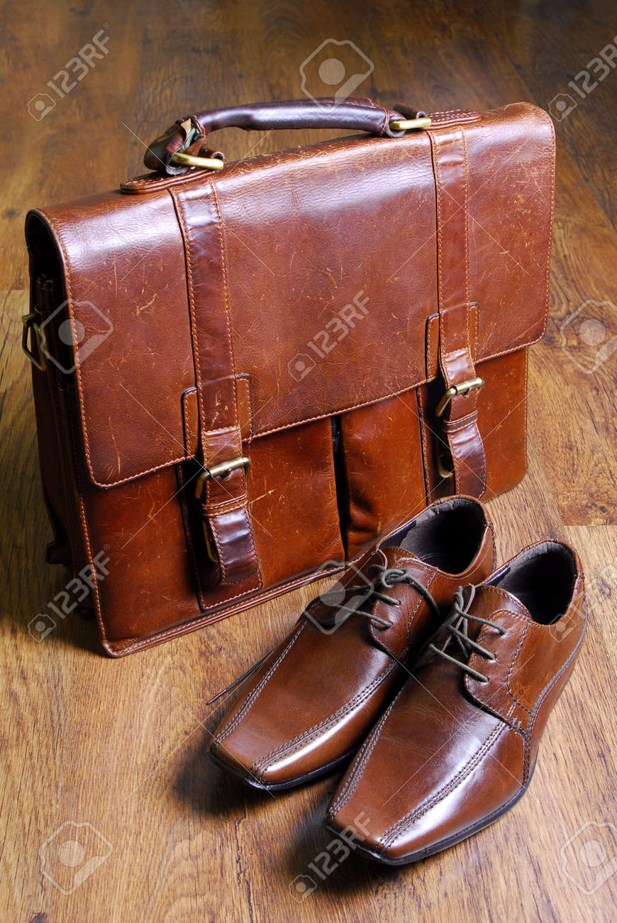 vintage style briefcase