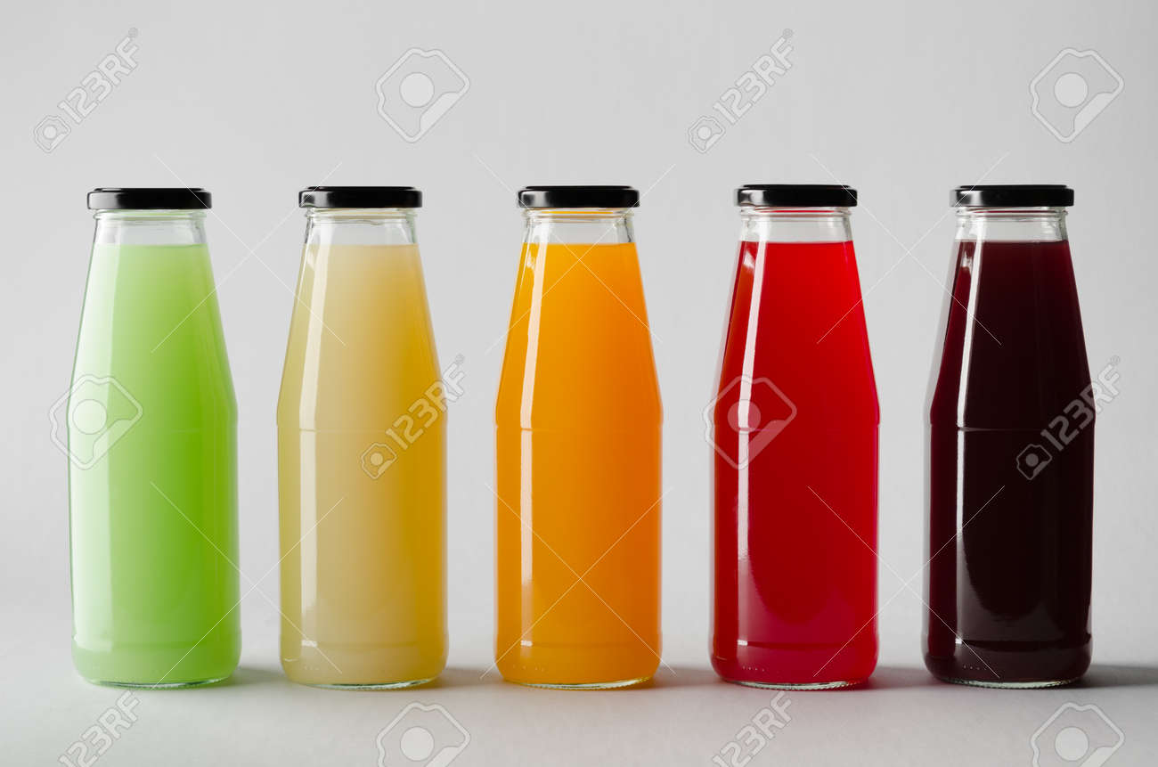 juice bottle mock up multiple bottles stock photo picture and