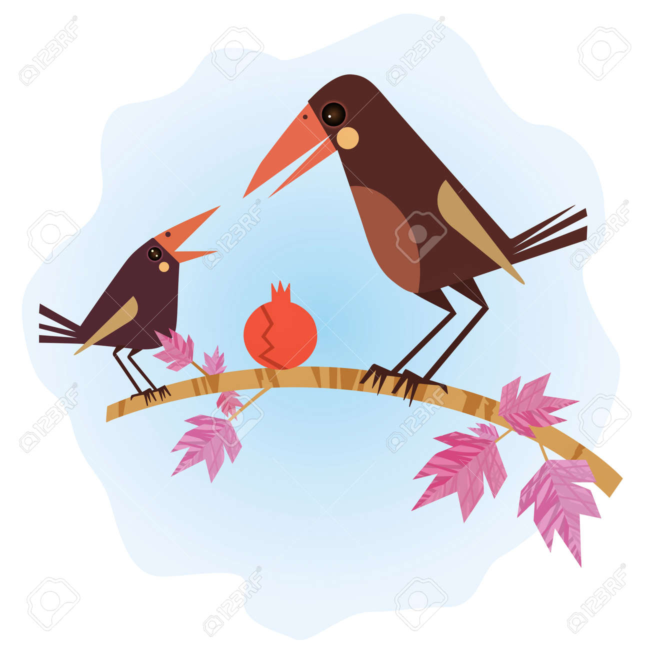Bebe Corbeau Et Sa Maman Clip Art Libres De Droits Vecteurs Et Illustration Image Bebe Corbeau Et Sa Maman Clip Art Libres De Droits Vecteurs Et Illustration Image