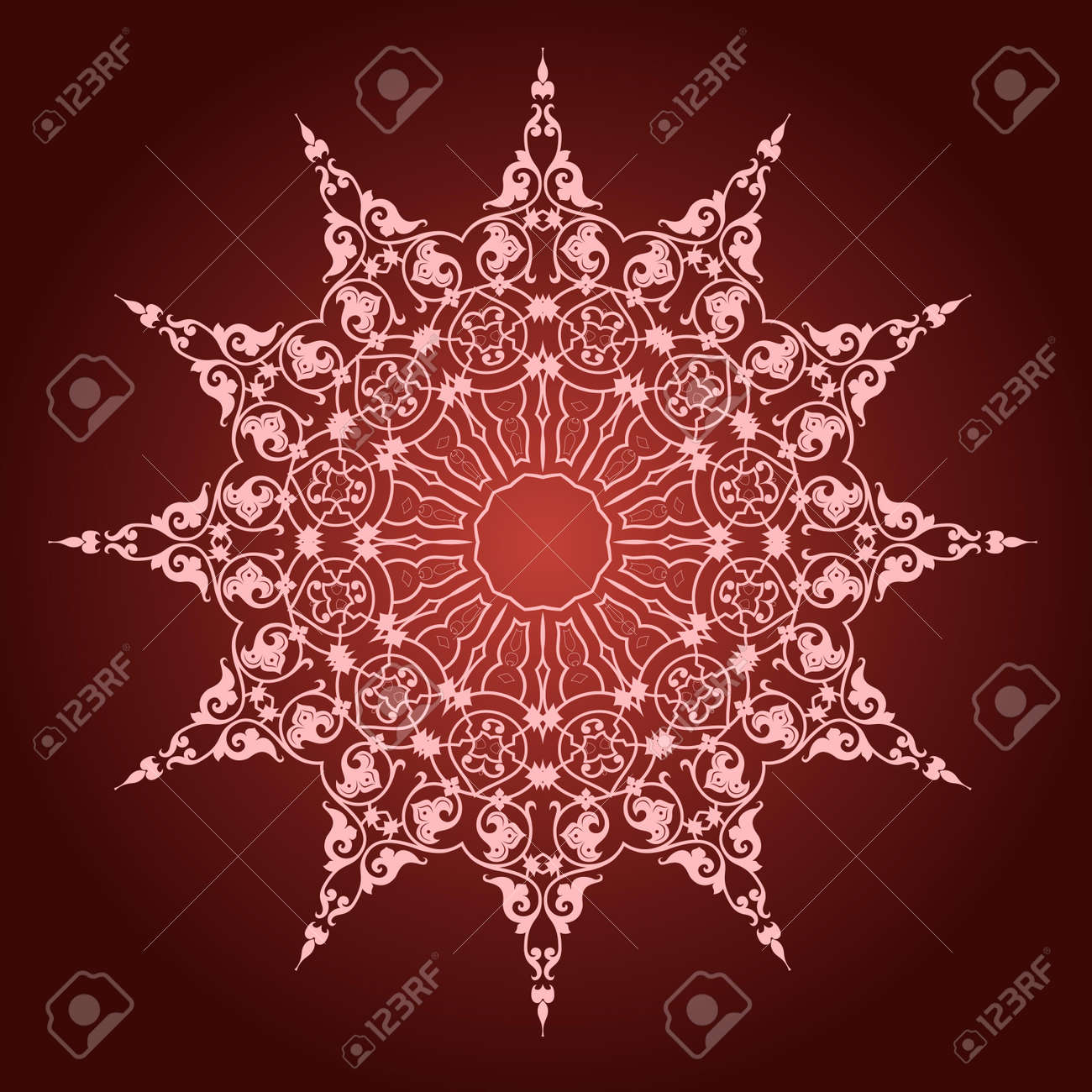 Vector of traditional Persian-Arabic-Turkish-Islamic Pattern - 21542946 Vector of traditional Persian-Arabic-Turkish-Islamic Pattern - 21542946