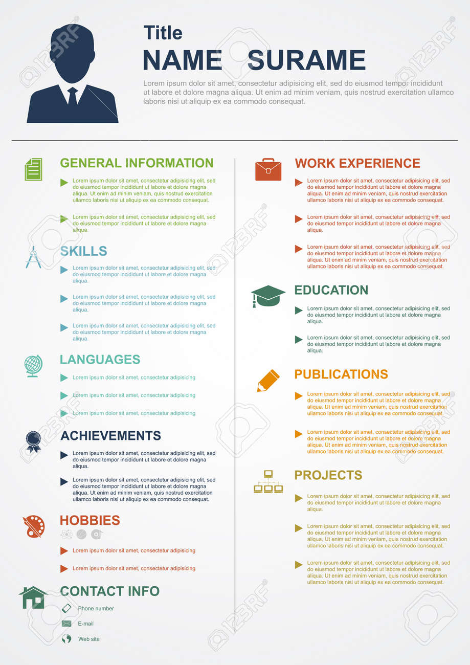 free personal profile templates