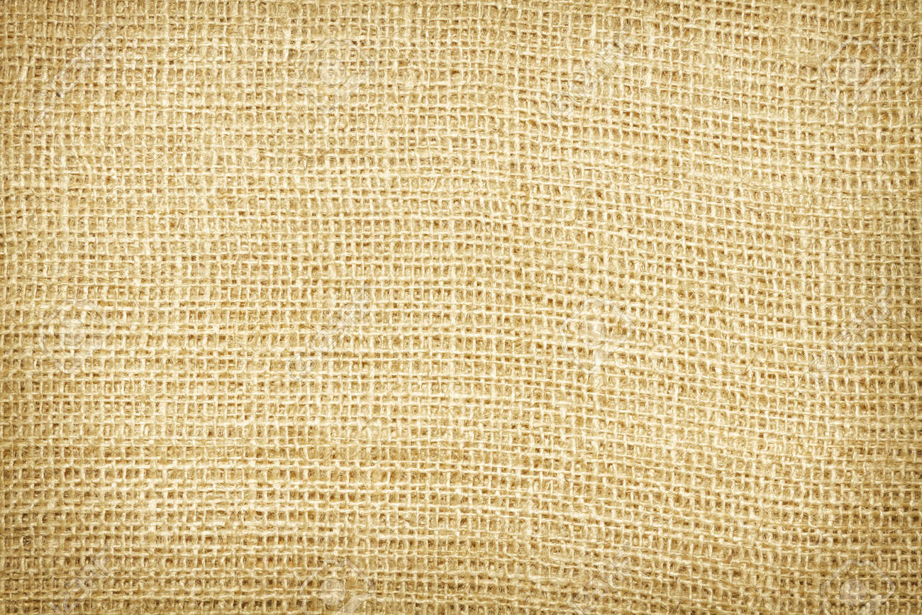 old yellow burlap background