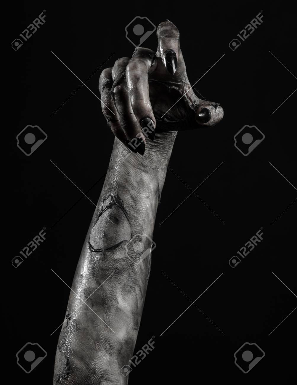 Black Hand Of Death The Walking Dead Zombie Theme Halloween Black Hand Of Death The Walking Dead Zombie Theme Halloween