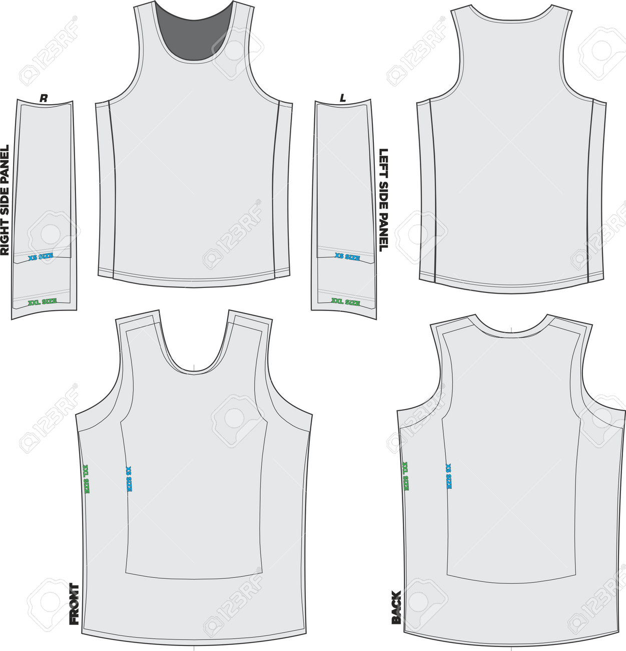 mens patterned tank tops