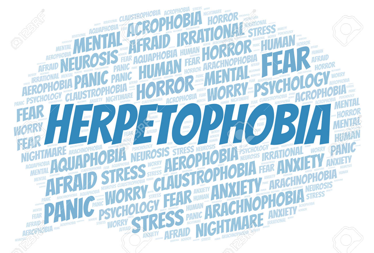 Image result for Herpetophobia text illustration