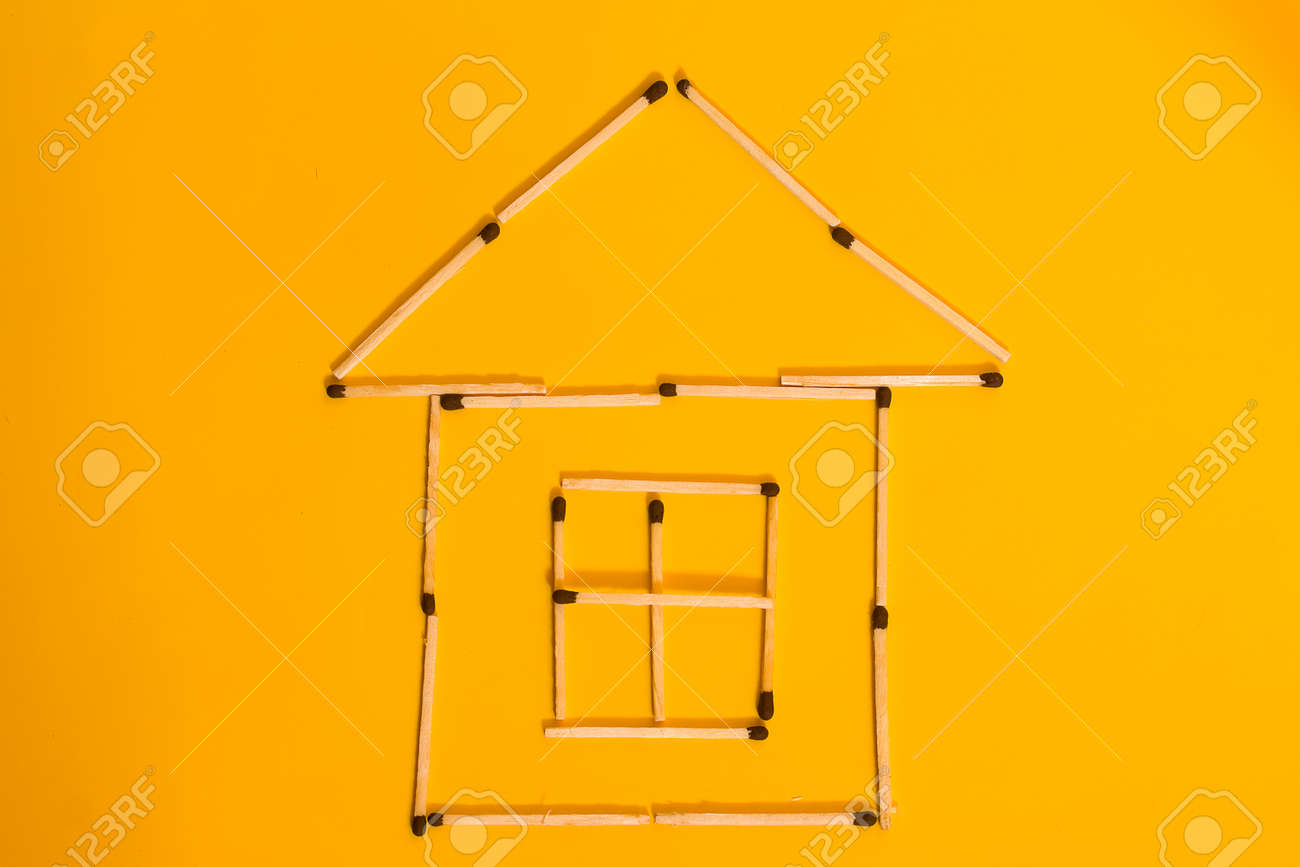 Haus Der Streichholzer Lizenzfreie Fotos Bilder Und Stock
