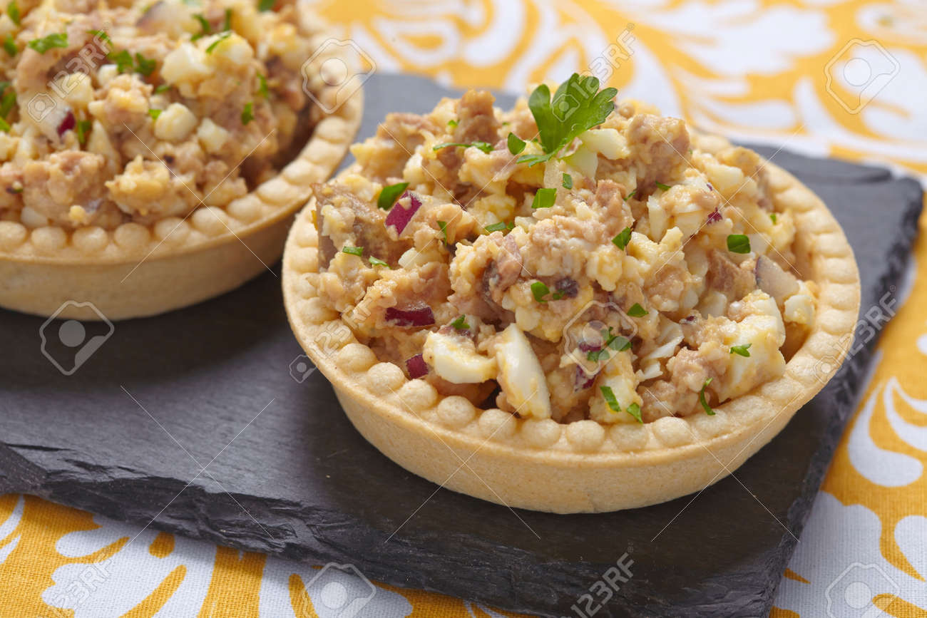 Sandwiches with cod liver and eggs Sandwiches with cod liver and eggs