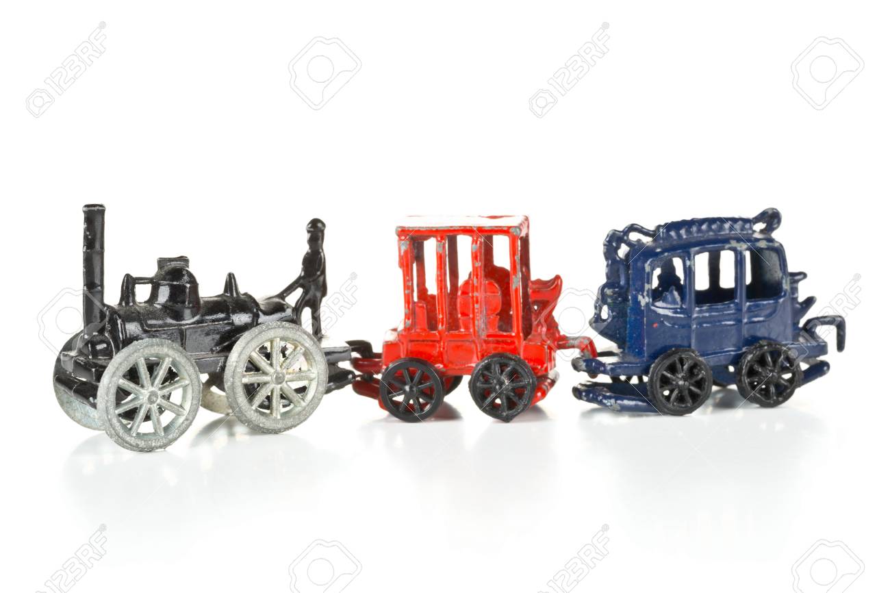 metal toy train