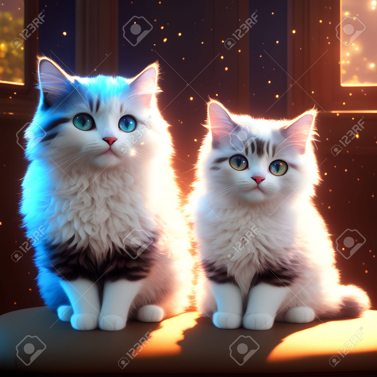 汽車に乗って虹を渡る子猫   パステル画 パステル画に挑戦！-子猫を描こう- #cat #cats #kitten #pastel