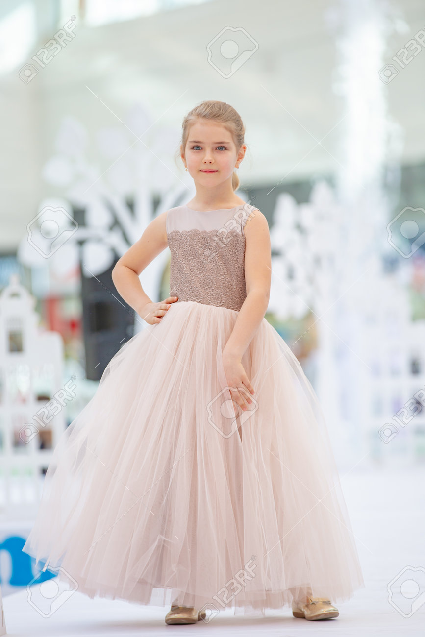kids fashion gown