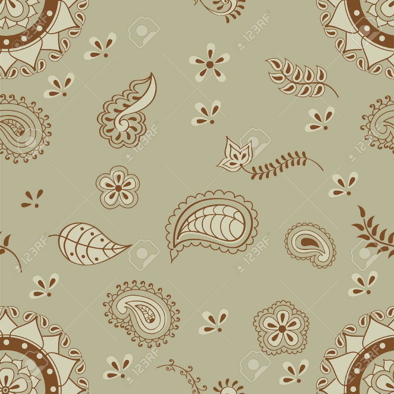 Indian Tribal Henna Pattern Design Mehendi Background Royalty Free Cliparts Vectors And Stock Illustration Image 43457372