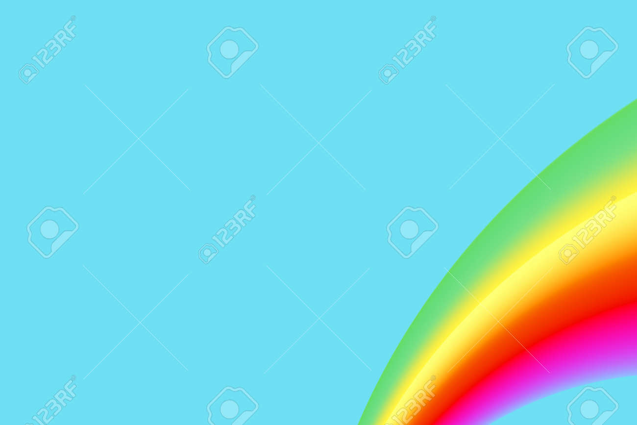 Un Fractal De Fondo Simple Con Un Arco Iris Y Espacio Para Texto Adecuado Como Plantilla Diseno Para El Diseno Web Folletos Panfletos Productos Para Ninos Cubiertas De Libros Presentaciones Fondo Para