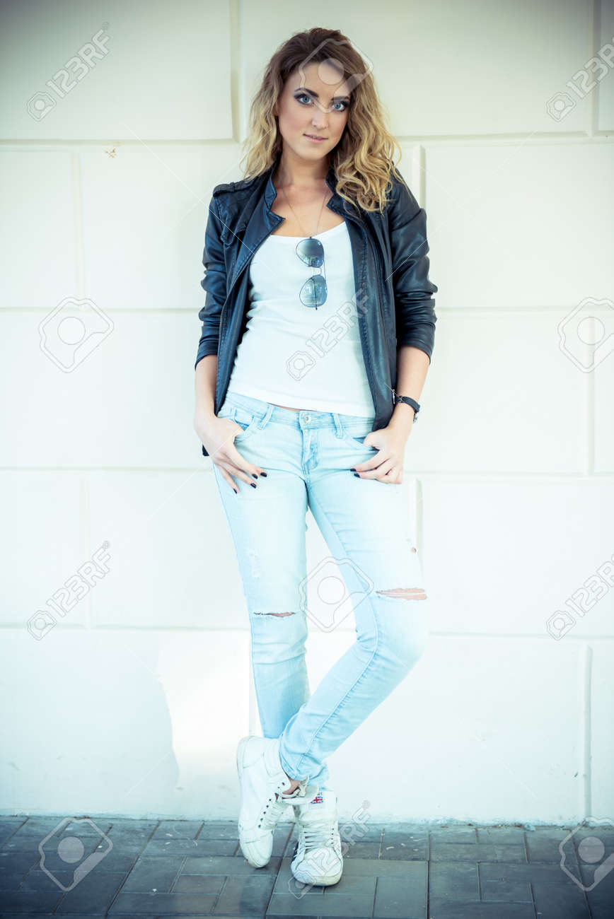 jeans blazer for girl