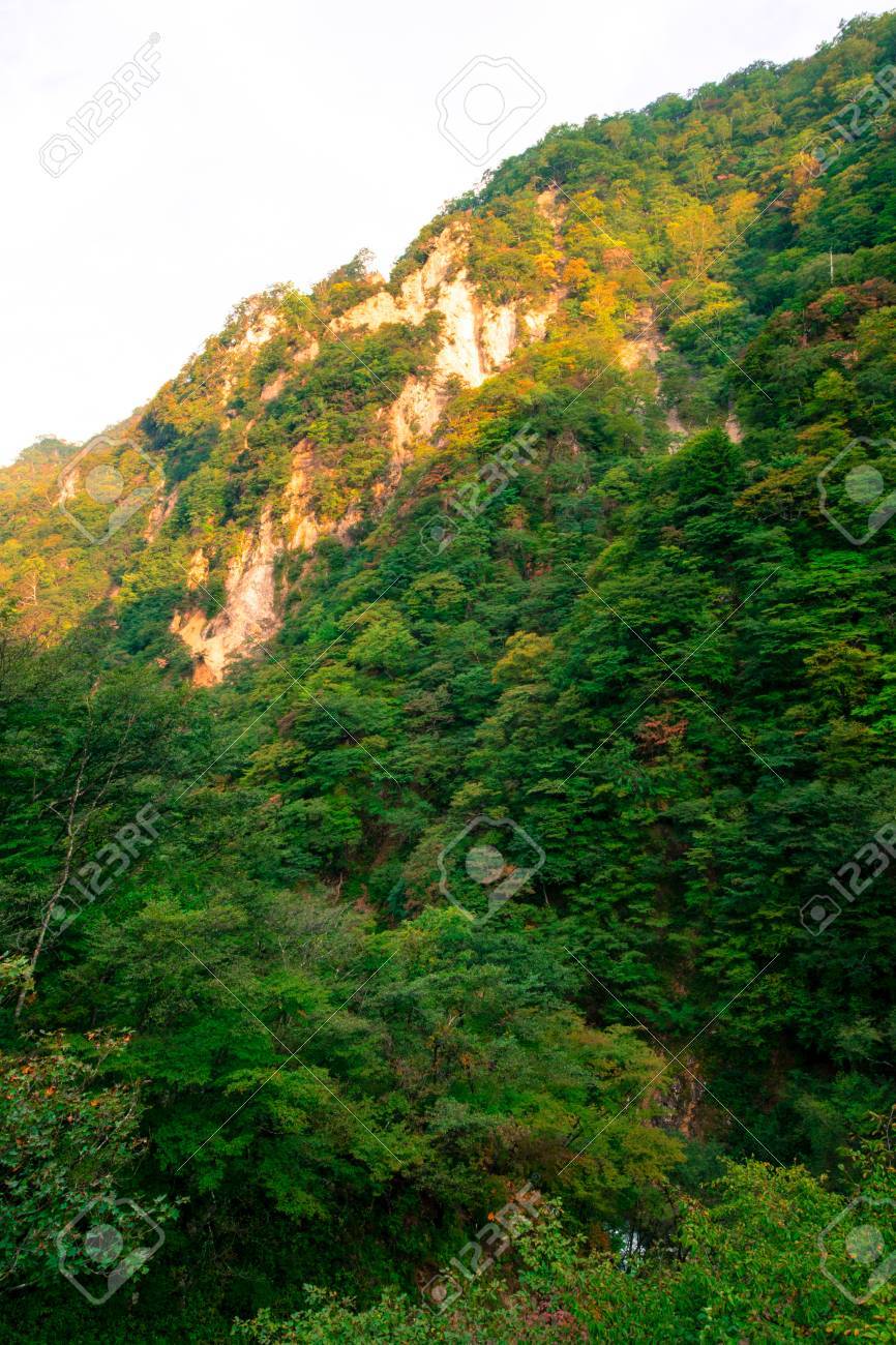 華厳渓谷 の写真素材 画像素材 Image