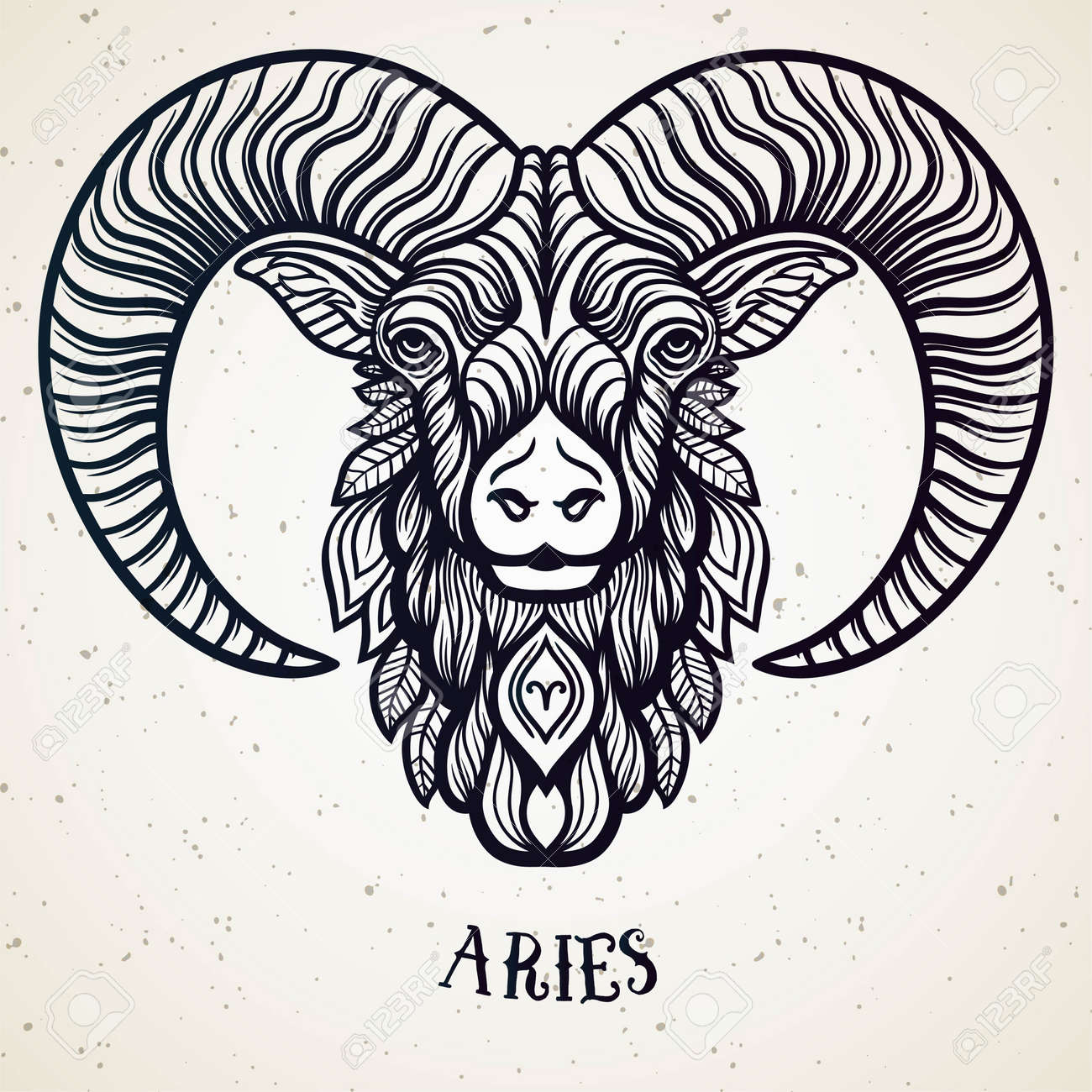 Тату овен для девушек эскизы небольшие