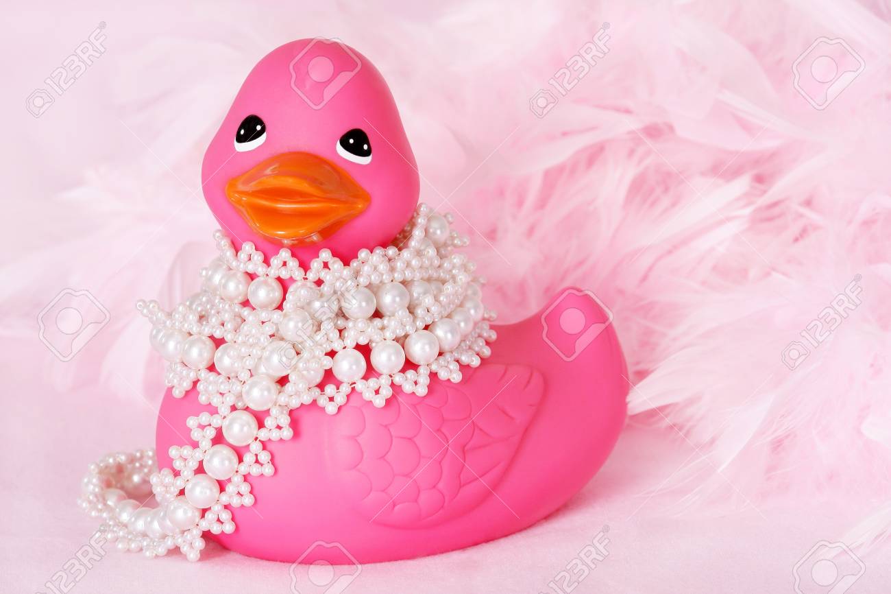 rubber duck pink