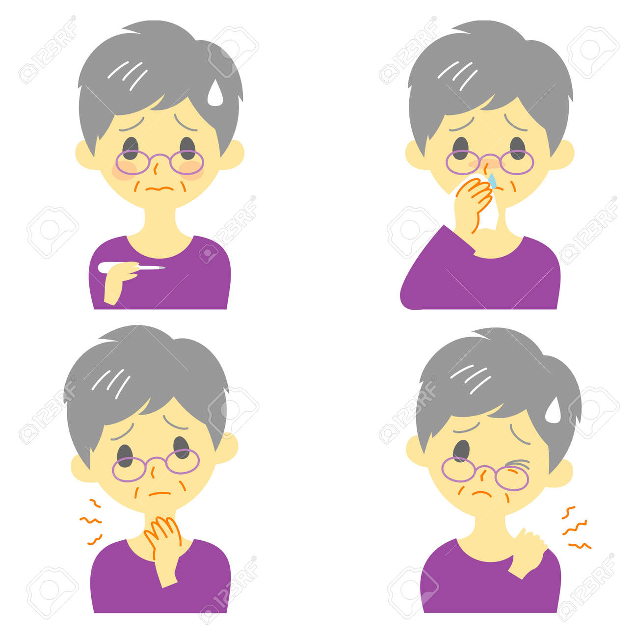 Y de fiebre cuello dolor