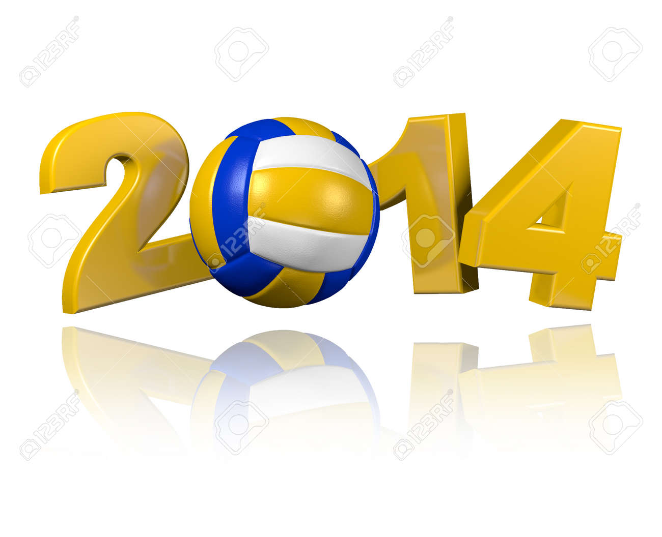 Beach Volleyball 2014 design with a White Background - 23284764 Beach Volleyball 2014 design with a White Background - 23284764