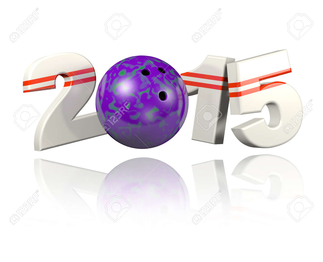 Bowling 2015 design with a White Background - 32454589 Bowling 2015 design with a White Background - 32454589