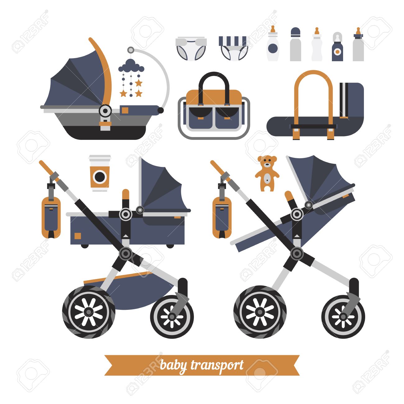 poussette bebe nouveau ne