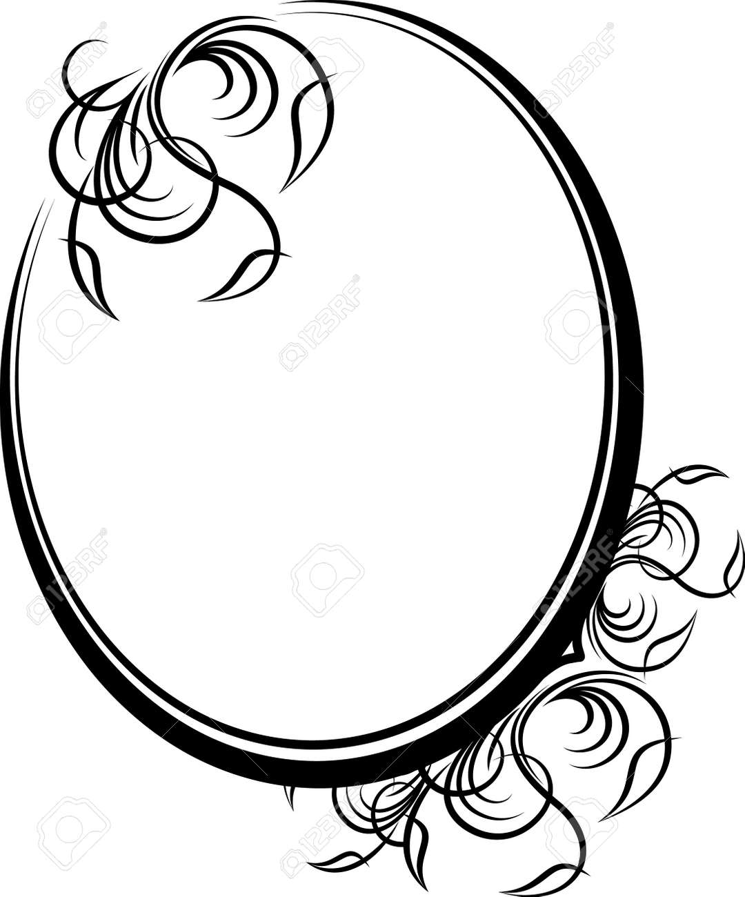 elegant oval frame royalty free cliparts vectors and stock illustration image 10707168 elegant oval frame