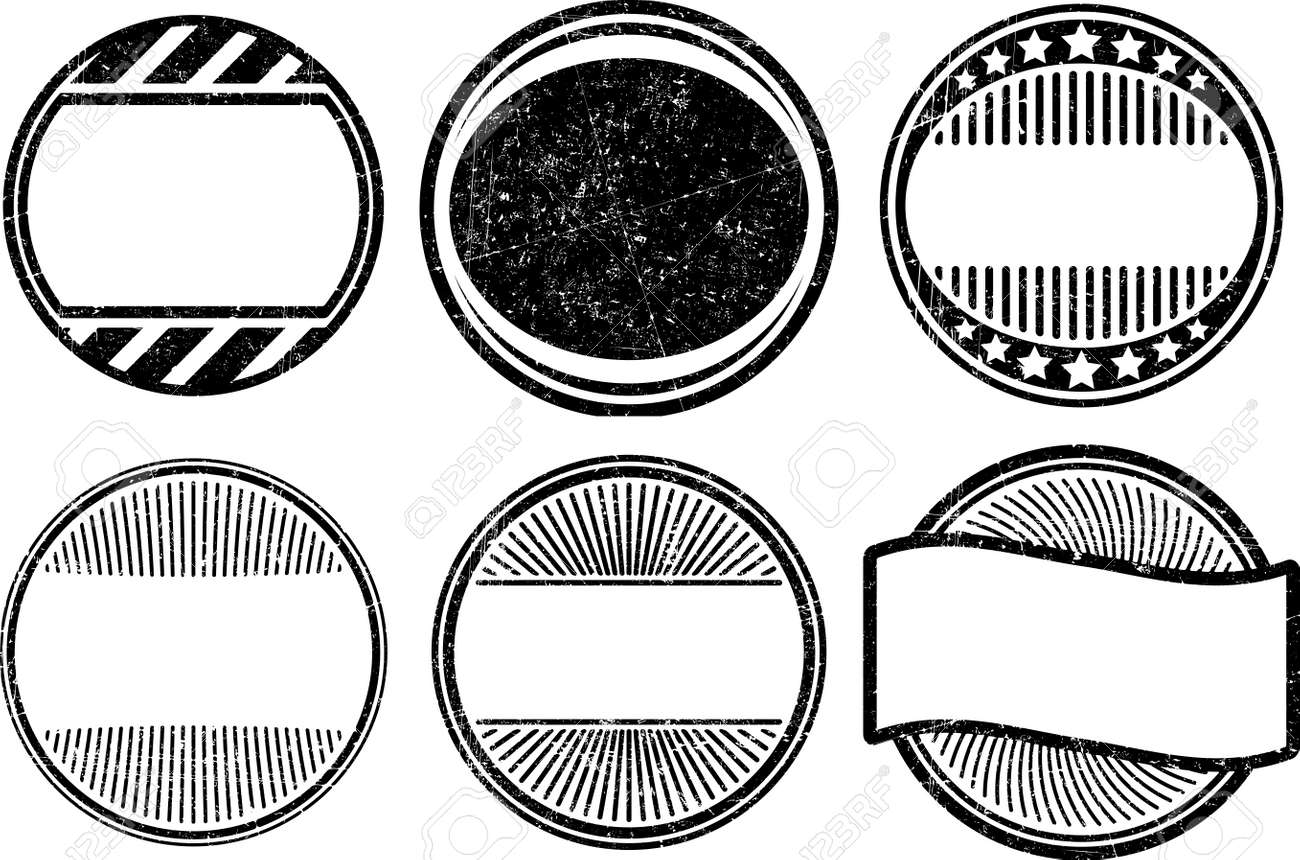 set of grunge rubber stamps templates stock photo picture and