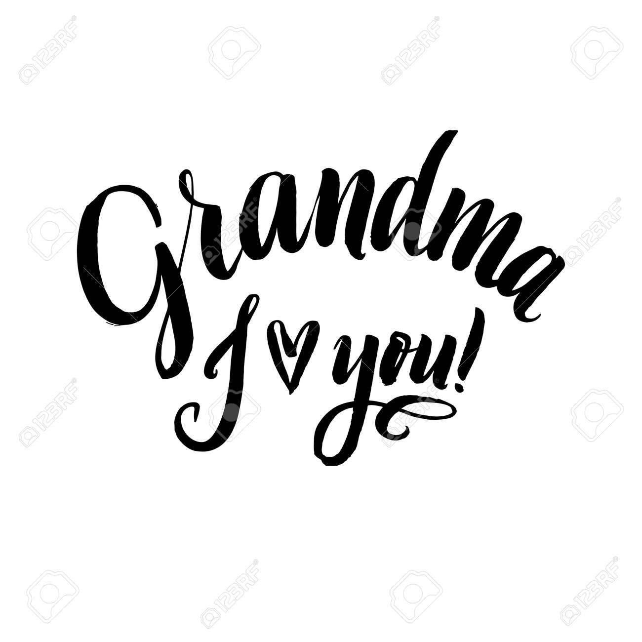 grandma i love you