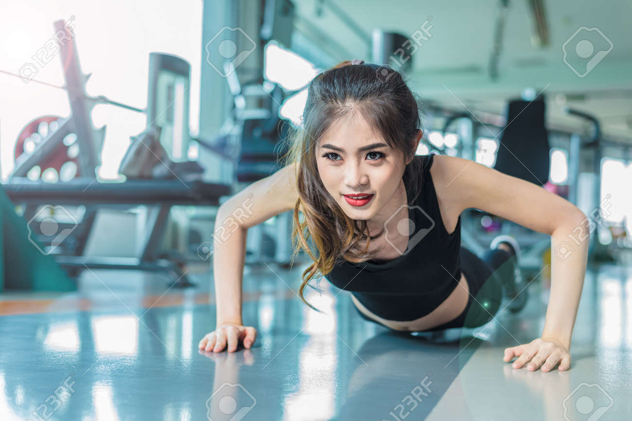 asian woman fitness Asian woman fitness