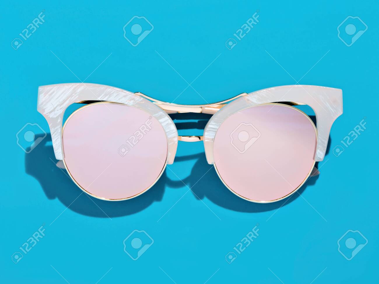 blush pink sunglasses