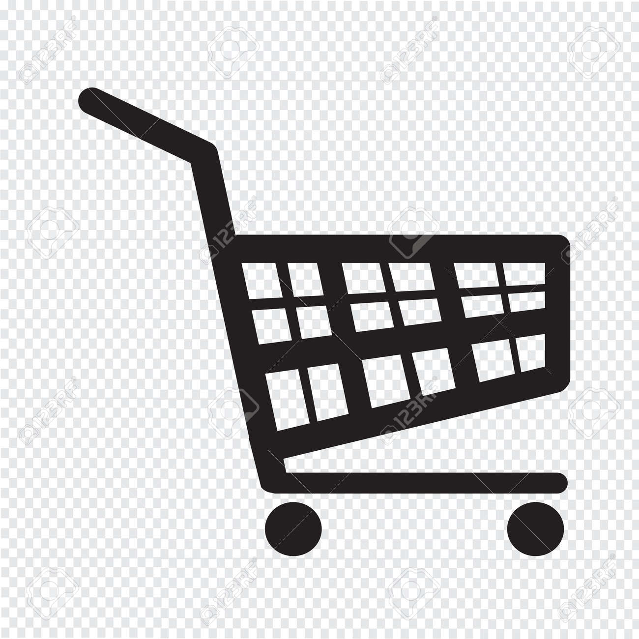 shopping cart icon royalty free cliparts vectors and stock