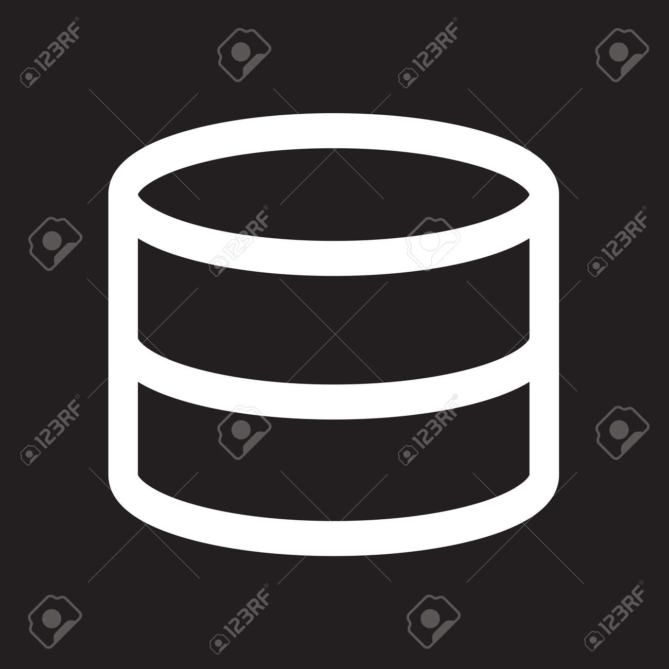 データ ストレージ アイコン イラスト デザインのイラスト素材 ベクタ Image