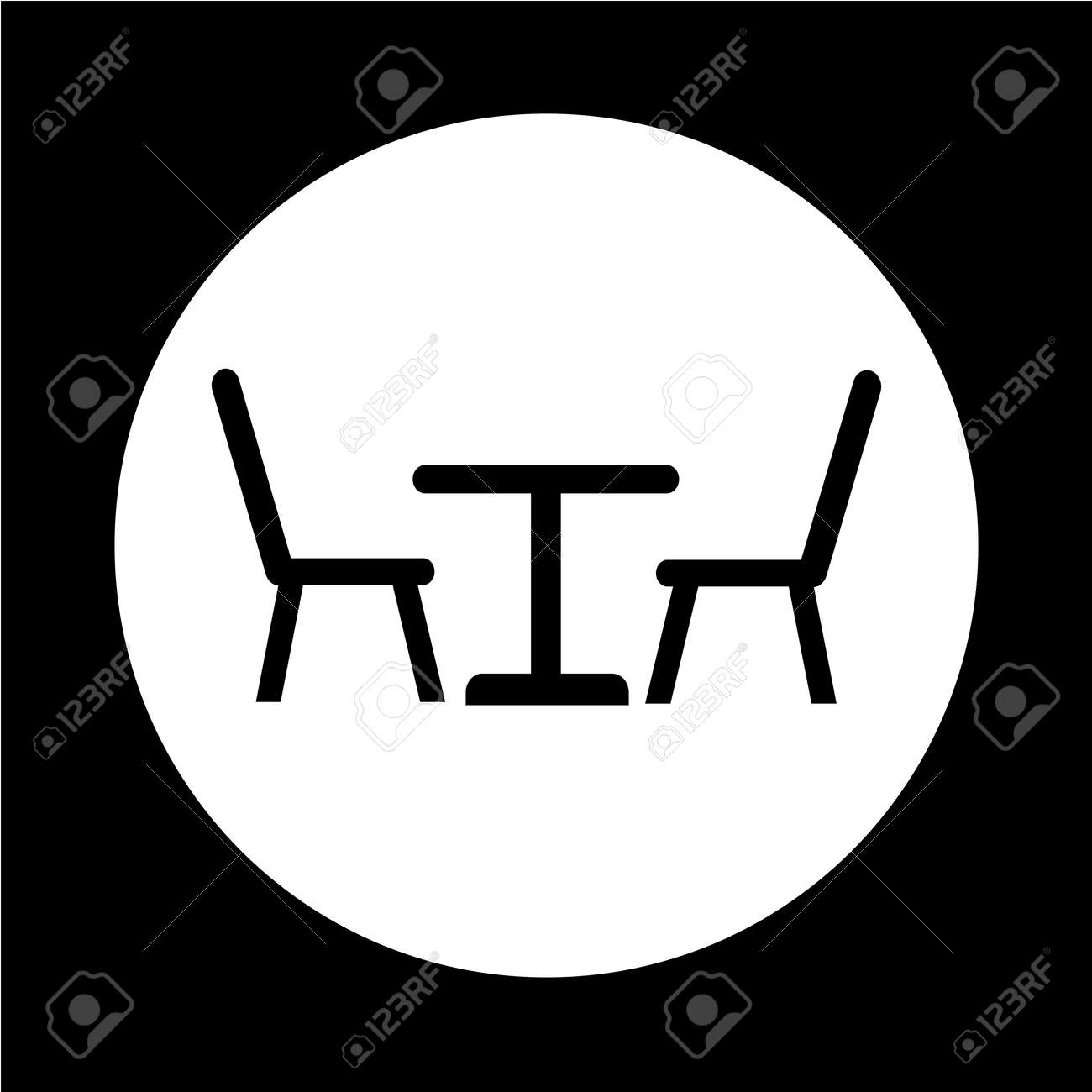 Tisch Mit Stühlen Symbol Lizenzfrei Nutzbare Vektorgrafiken Tisch Mit Stühlen Symbol Lizenzfrei Nutzbare Vektorgrafiken