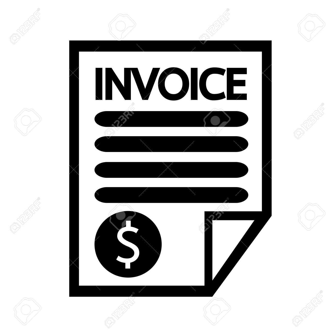 請求書請求書アイコン のイラスト素材 ベクタ Image 請求書請求書アイコン のイラスト素材 ベクタ Image