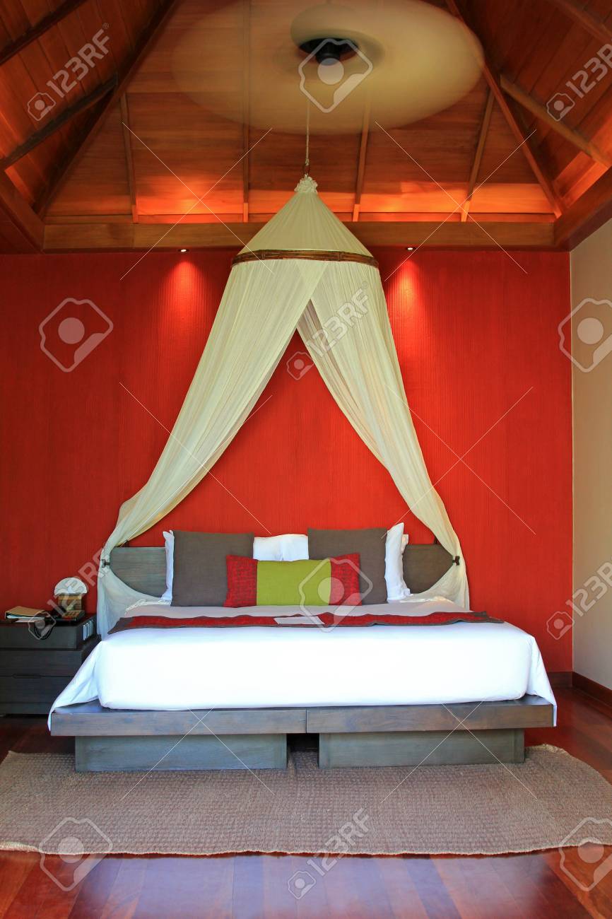 Pha Ngan Island Thailand 21 June 2012 A Room Decorated With