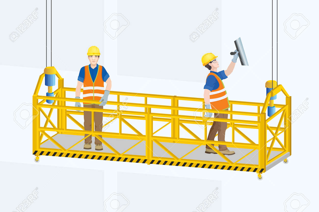 suspended platform cradle