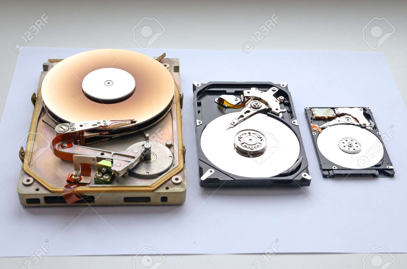 disassembled rare hard drive interface mfm st 412 form factor form factor stock