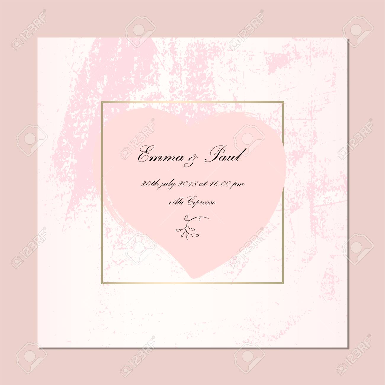 トレンディなエレガントなピンクゴールドカード ベクターで作られたあなたのデザインのためのシックな背景 のイラスト素材 ベクタ Image