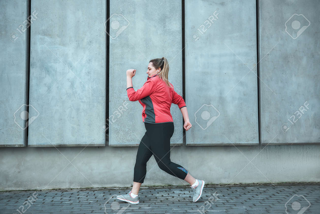 plus size running