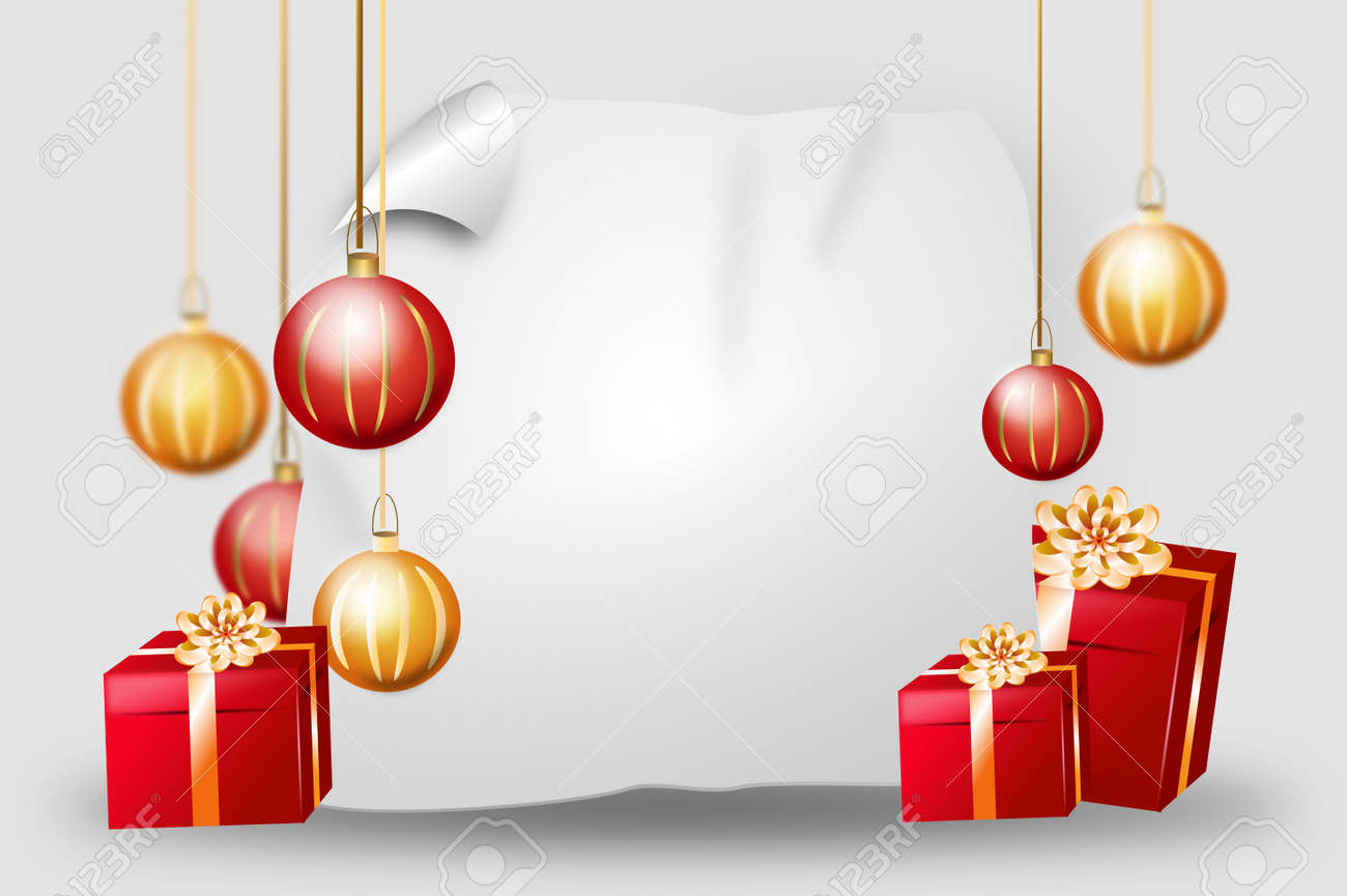 blank christmas background