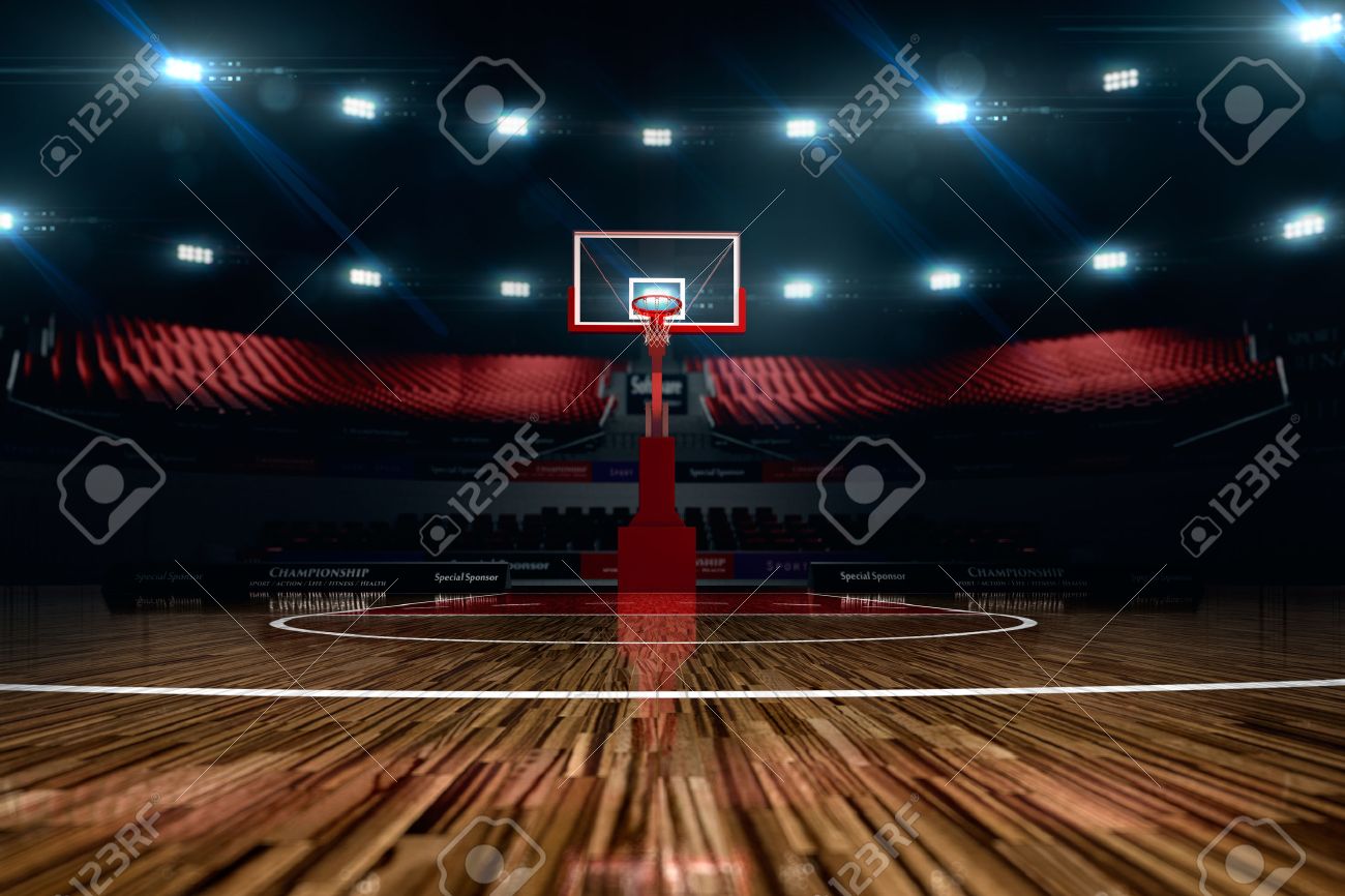 basketball court sport arena 3d render background unfocus basketball background images