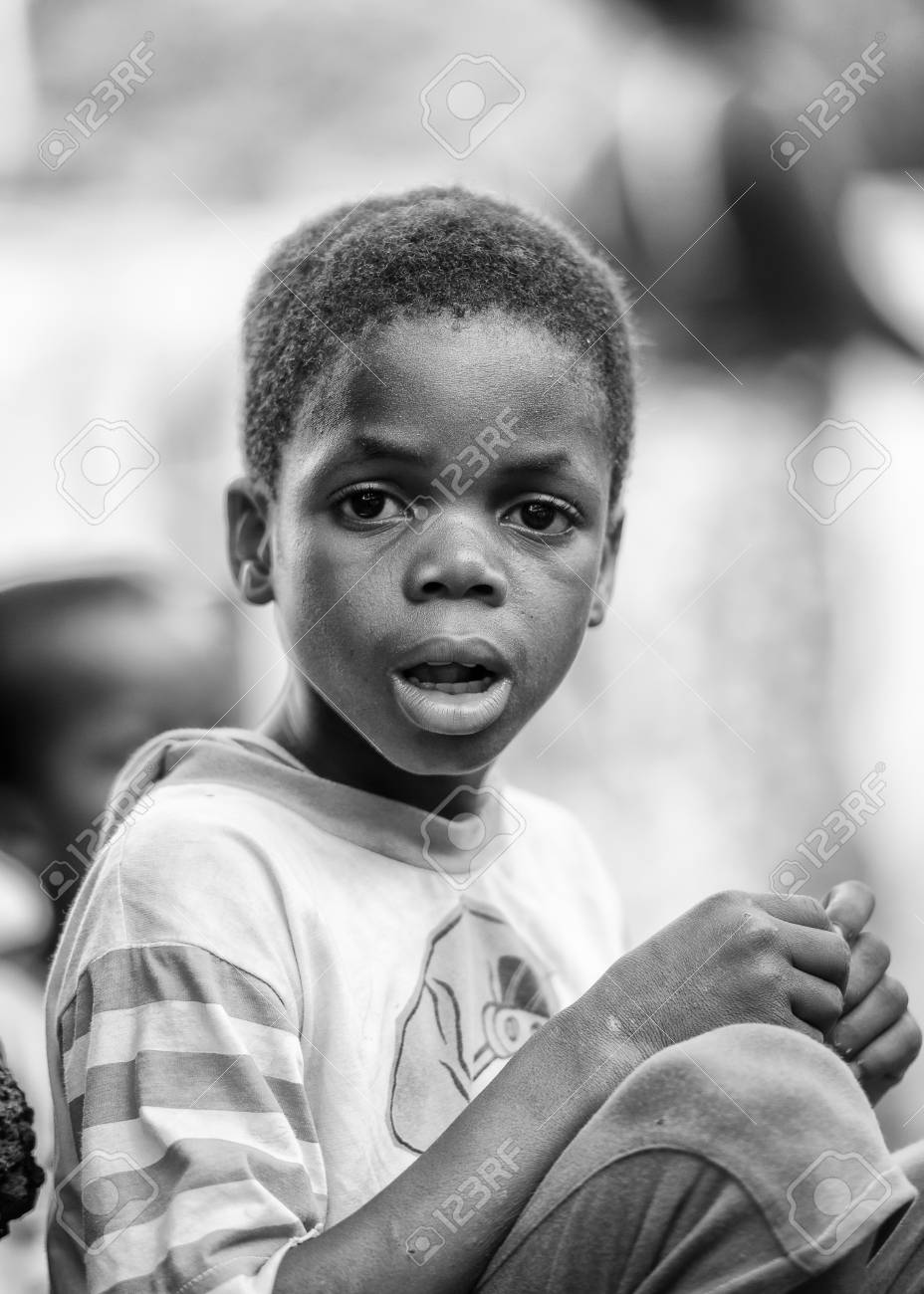 kara togo mar 9 2013 unidentified togolese boy with sad stock
