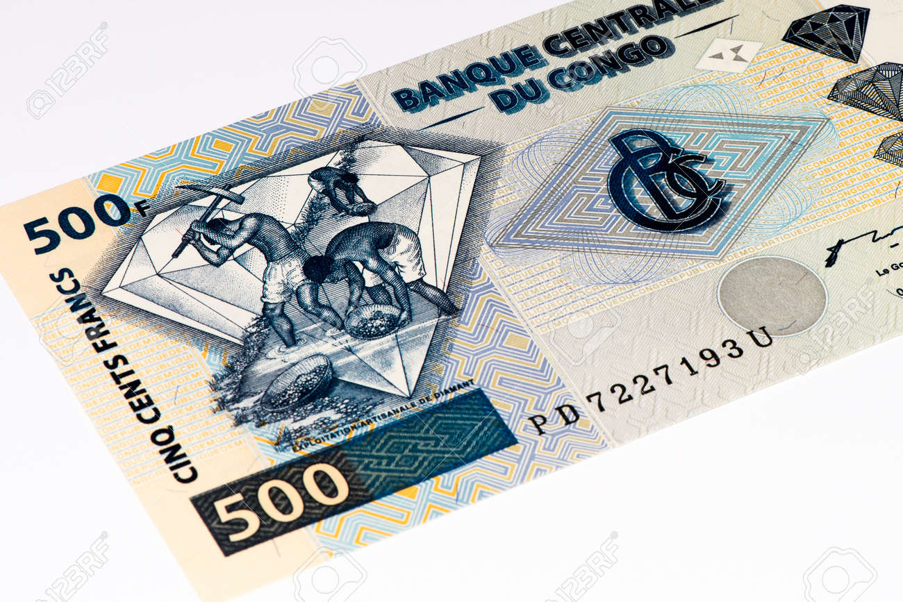 500 콩고 프랑 지폐 콩고. Congoles 프랑은 콩고의 국가 통화입니다. 로열티 무료 사진, 그림, 이미지 그리고 스톡포토그래피.  Image 61985560
