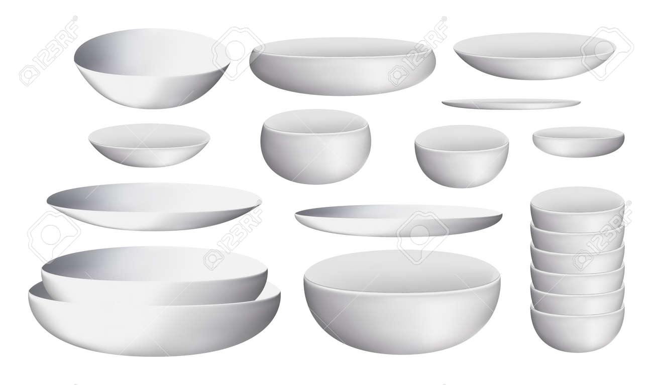 white ceramic bowl and