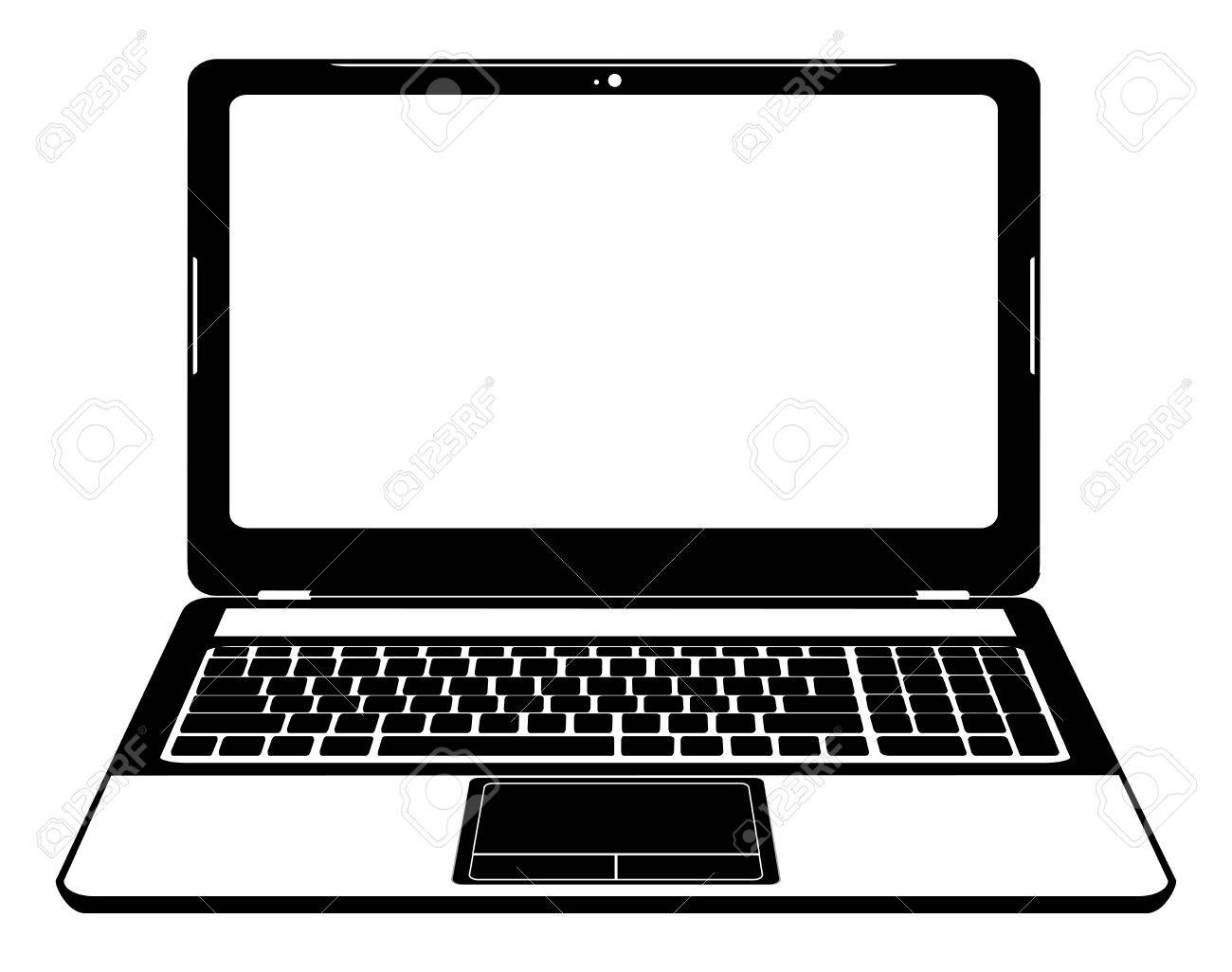 laptop icon vector royalty free cliparts vectors and stock