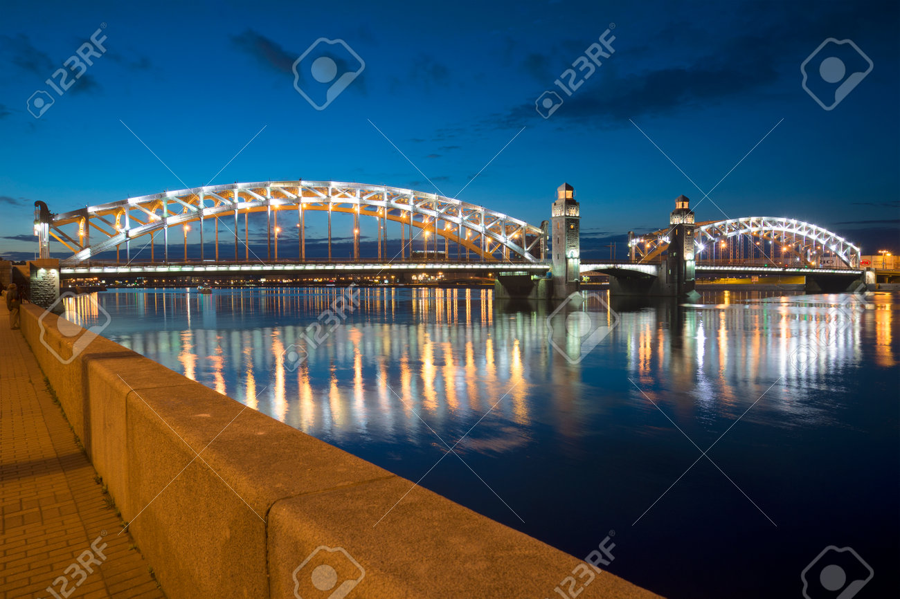 Bolsheokhtinsky Bridge in St. Petersburg: its history and photo 48 Bolsheokhtinsky Bridge in St. Petersburg: its history and photo 4