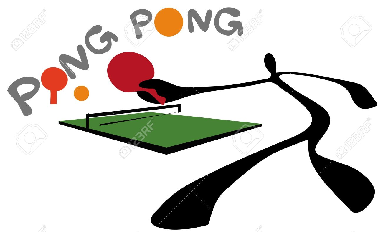 Shadow Man Table Tennis Game Royalty Free Cliparts Vectors And Shadow Man Table Tennis Game Stock Vector 9929450