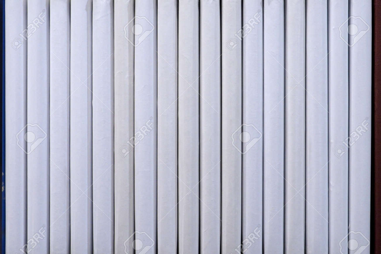 book spine white cover no have word display on bookshelf in library