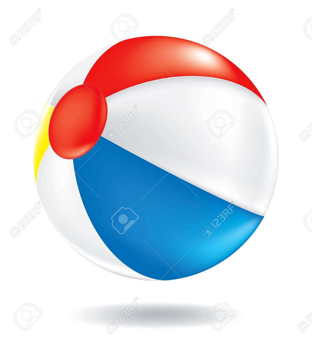 beach ball color